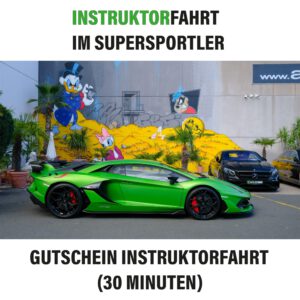Exklusive Instruktor-Fahrt