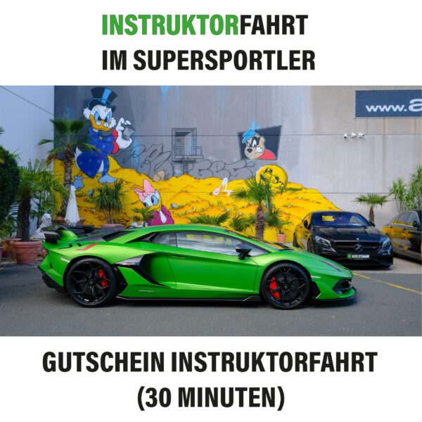Exklusive Instruktor-Fahrt